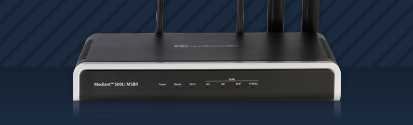 Mediant 500 マルチサービスビジネスルーター（MSBR）｜SMBルーター