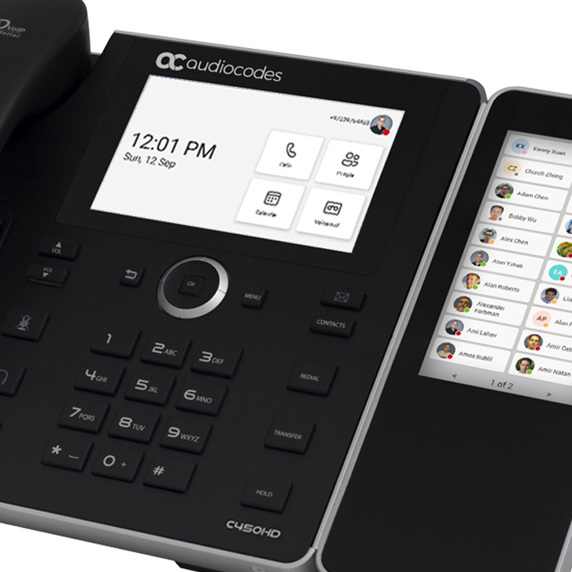 Executive Phone AudioCodes Business IP Phones Now Certified for Webex Calling