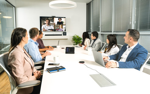 Large Meeting Room Solutions RX PAD And RX200 And RX40 Sattelite And Rxvcam50 4