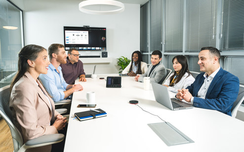 Large Meeting Room Solutions RX PAD And RX200 And RX40 Sattelite And Rxvcam50 1