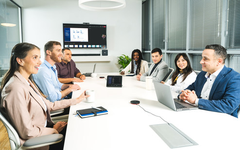 Large Meeting Room Solutions RX PAD And RX200 And RX40 Sattelite And Rxvcam50 3