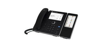 C455HD IP Phone with Expansion Module [Right]