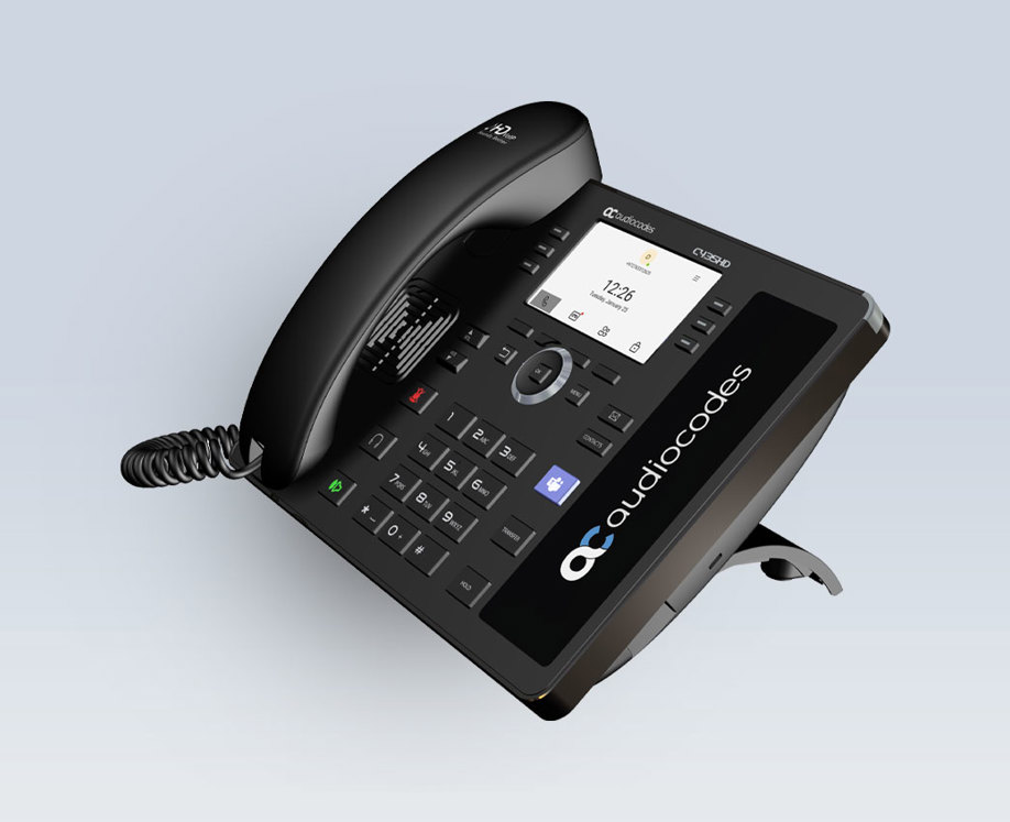C435HD IP Phone Native Microsoft Teams IP Phone