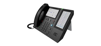 C456HD IP Phone with Expansion Module [Right] - Light Mode