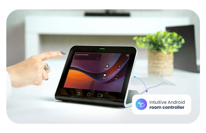 Intuitive Teams room touch controller