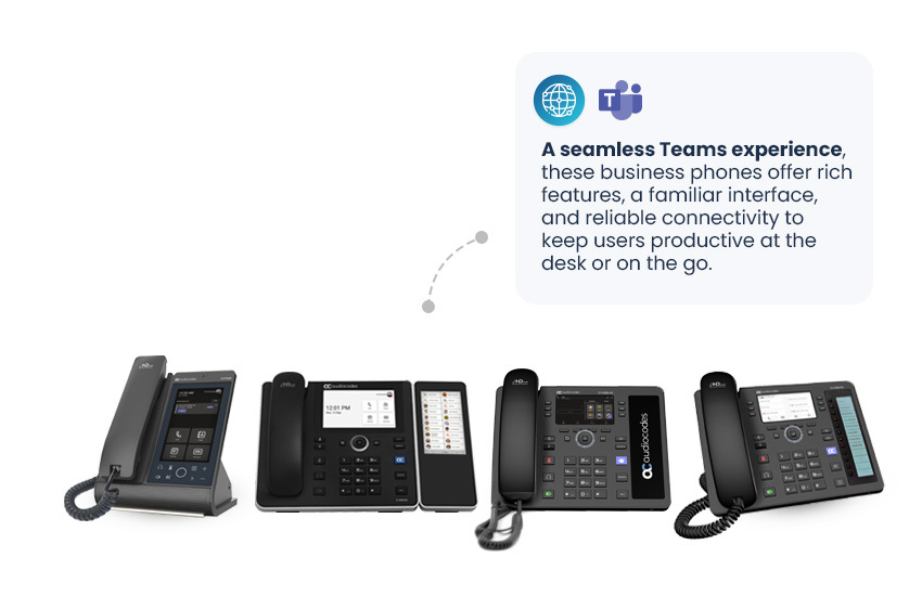 Certified Meeting Room Devices and Business Phones for Microsoft Teams