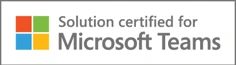 Solution Certified for Microsoft Teams