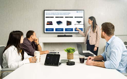 Medium Meeting Room Solutions RXV81 And RX PAD And RX15 2